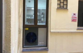 aerotermia en un piso