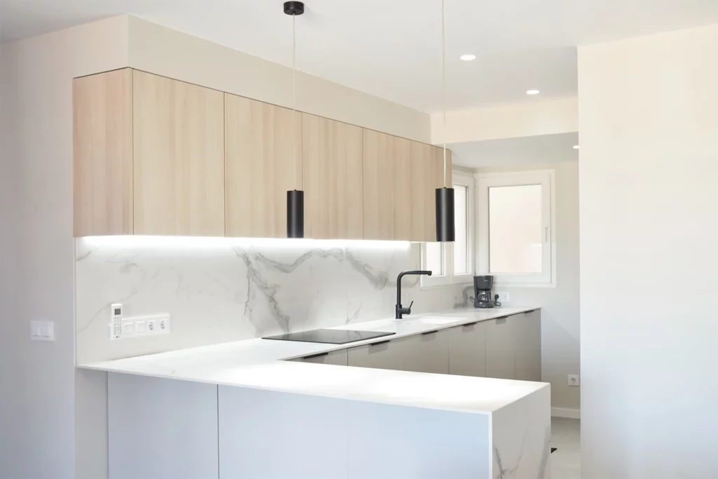 Reforma de piso estilo mediterráneo en Camins al Grau, Valencia