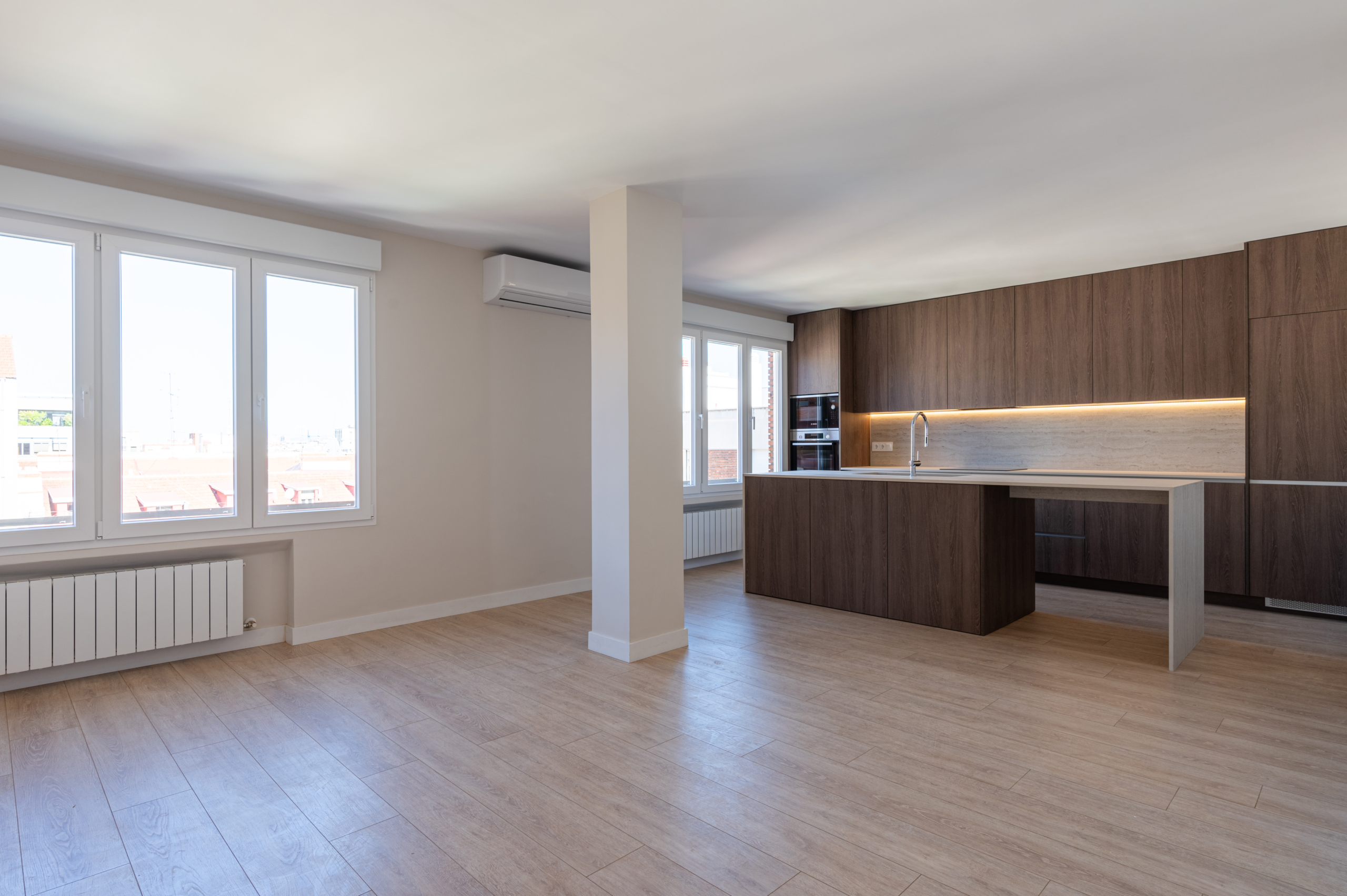 Reforma integral de piso estilo Nórdico en barrio de Salamanca, Madrid