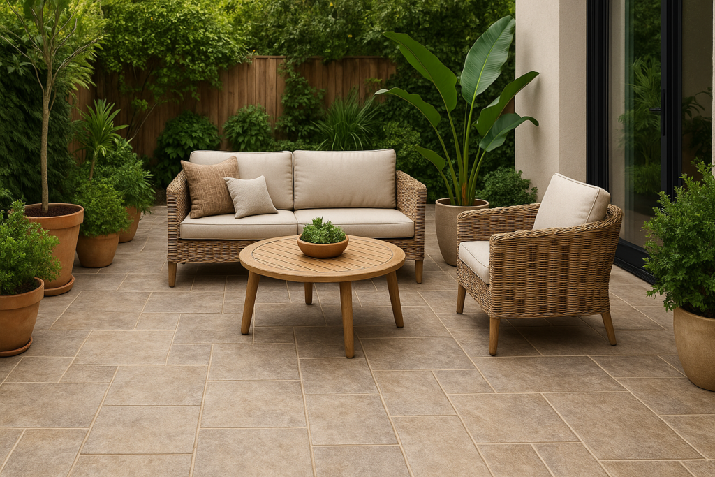 terraza exterior